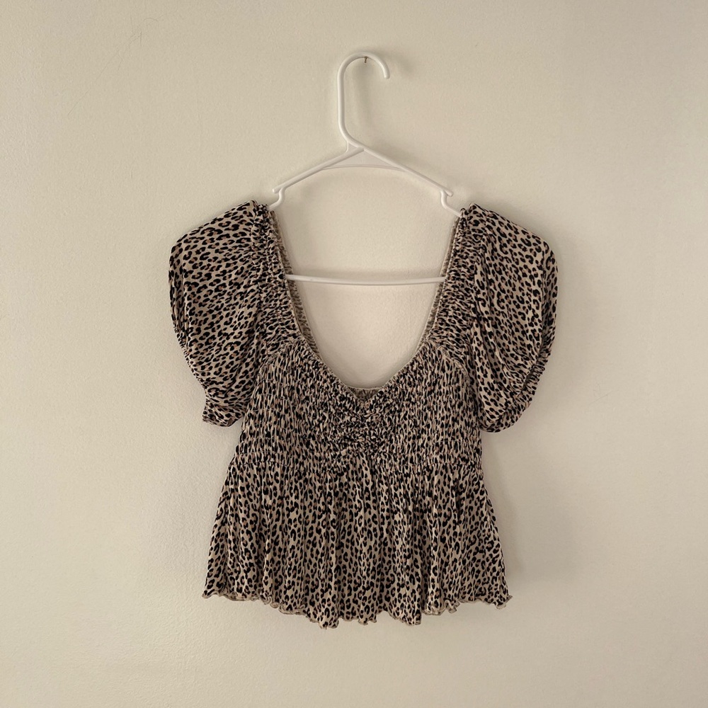 Urban Outfitters cheetah top